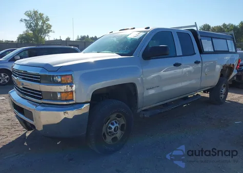 2015 Chevrolet Silverado 2500Hd Wt из США, поврежденный, VIN 1GC2KUEG7FZ558528